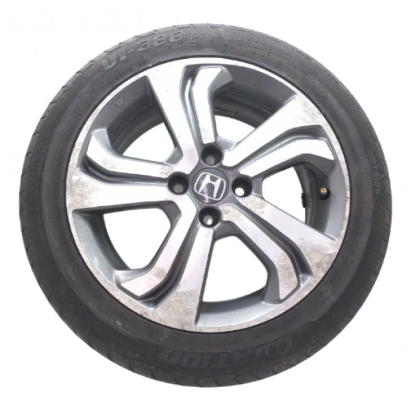 Roda De Liga Pneu 185 55 Aro 16 Honda City Exl 2016