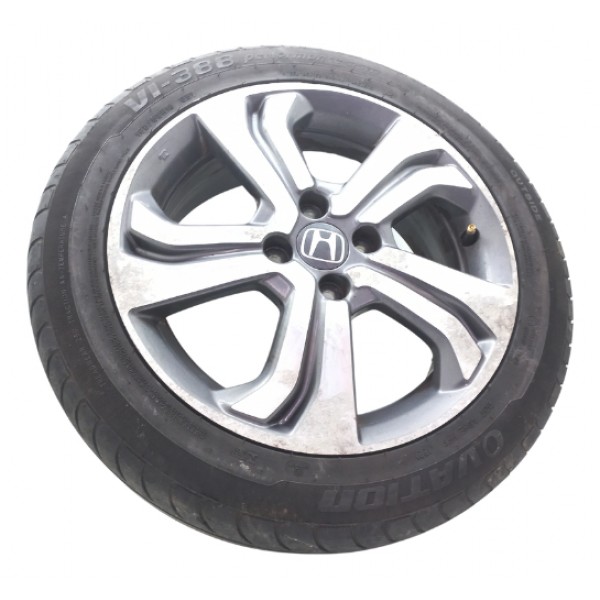 Roda De Liga Pneu 185 55 Aro 16 Honda City Exl 2016