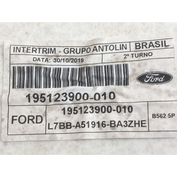 Forro Do Teto Ford Ka Fsl 1.0 2020