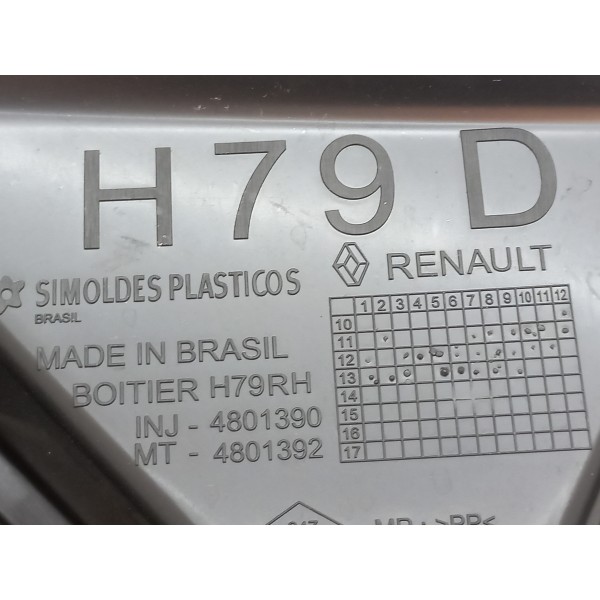 Forro De Porta Traseiro Direita Renault Duster 2.0 2014