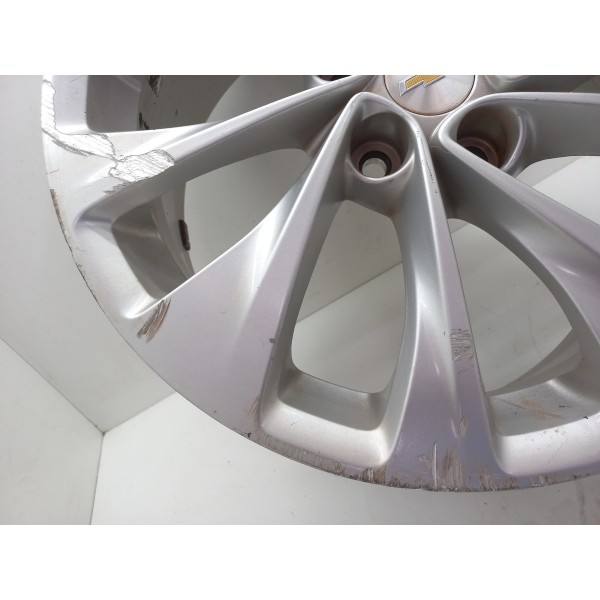 Roda De Liga Leve Aro 17 Com Detalhe Gm Cruze Lt 1.4 2018