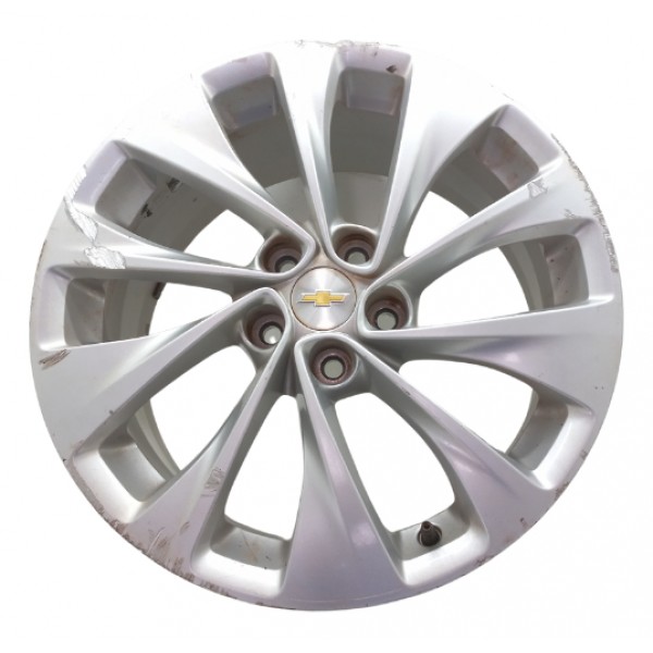 Roda De Liga Leve Aro 17 Com Detalhe Gm Cruze Lt 1.4 2018