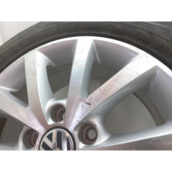 Roda Liga Pneu 205 55 Aro16 Vw Jetta 1.4 Tl Af 2016 A 2018