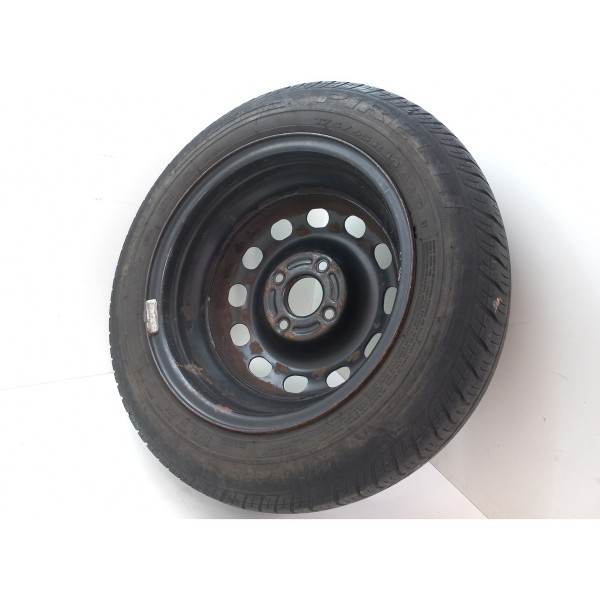 Roda Ferro Pneu 175 65 Aro 14 Ford Fiesta Hatch 2010 A 2014