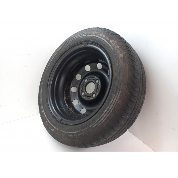 Roda Ferro Pneu 175 65 Aro 14 Ford Fiesta Hatch 2010 A 2014