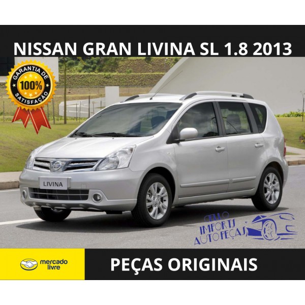 Presilha Suporte Quebra Sol Nissan Livina Sl 1.8 2013