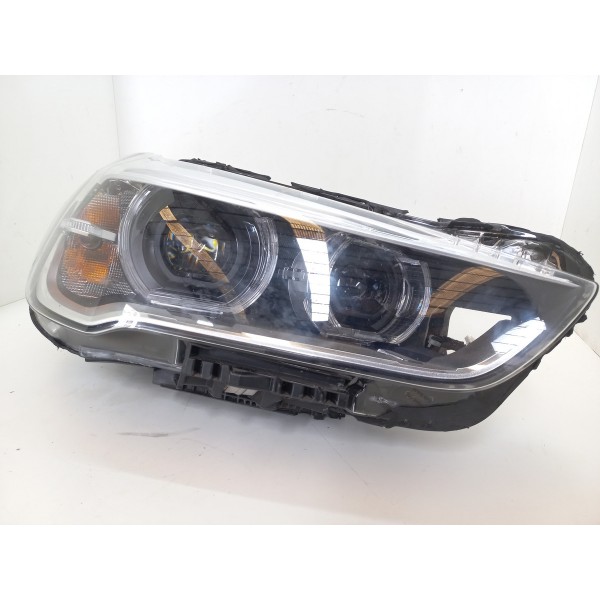 Farol Lado Direito Sem Reator Recuperado Bmw X1 2017