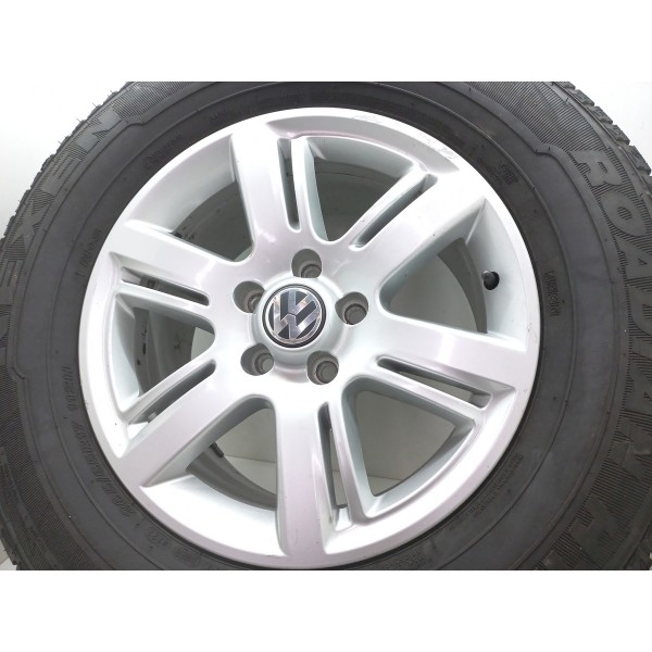 Roda Liga Pneu 365 65 Aro17 Vw Amarok Cd 4x4 2.0 2014 Usado