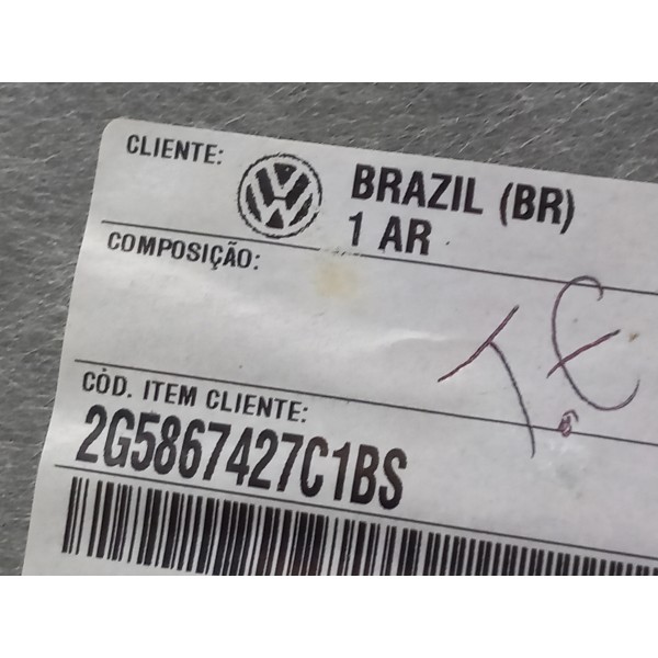 Forro Porta Mala Esquerdo Vw Nivus 200 Conf Tsi Aut 1.0 2023