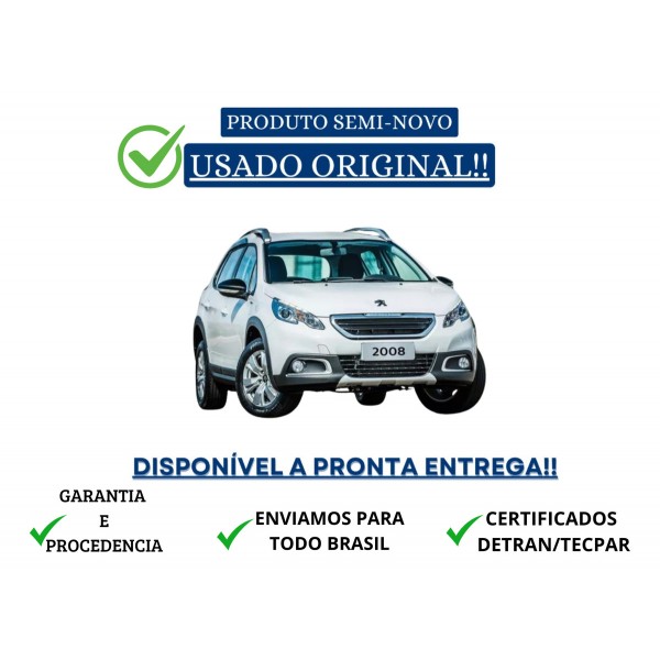 Parachoque Traseiro Peugeot 2008 Allure 1.6 2017 Usado