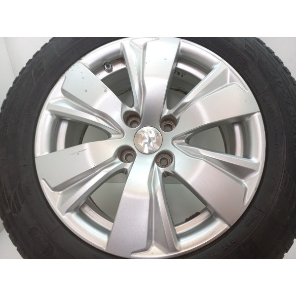 Roda Liga Pneu 205 60 Aro16 Peugeot 2008 Allu 1.6 2017 Usado