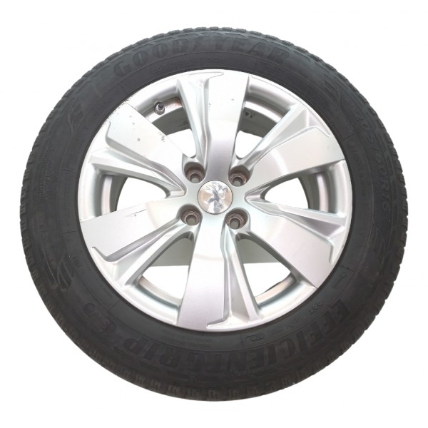 Roda Liga Pneu 205 60 Aro16 Peugeot 2008 Allu 1.6 2017 Usado