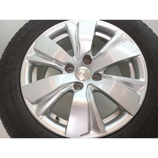 Roda Liga Pneu 205 60 Aro16 Peugeot 2008 Allu 1.6 2017 Usado