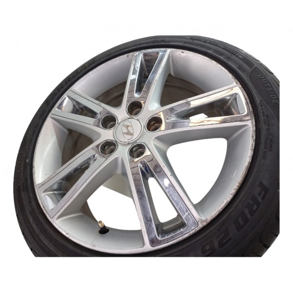 Roda Liga Pneu 215 45 Aro 17 Hyundai I30 2.0 Auto 2011 Usado