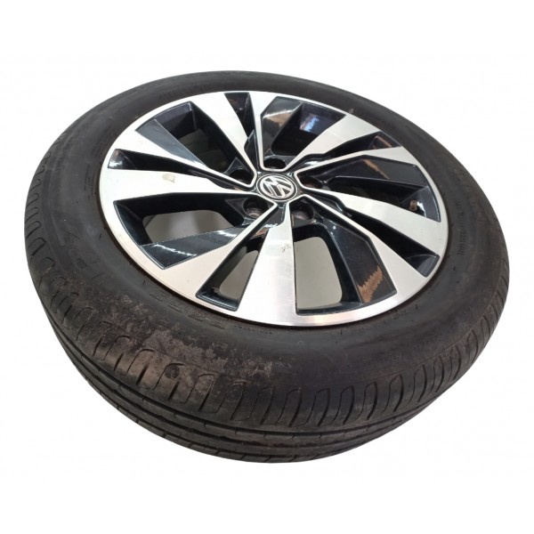 Roda Liga Pneu 195 55 Aro16 Vw Polo Confort Auto 2021 Usado