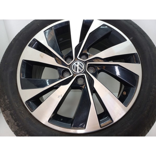 Roda Liga Pneu 195 55 Aro16 Vw Polo Confort Auto 2021 Usado