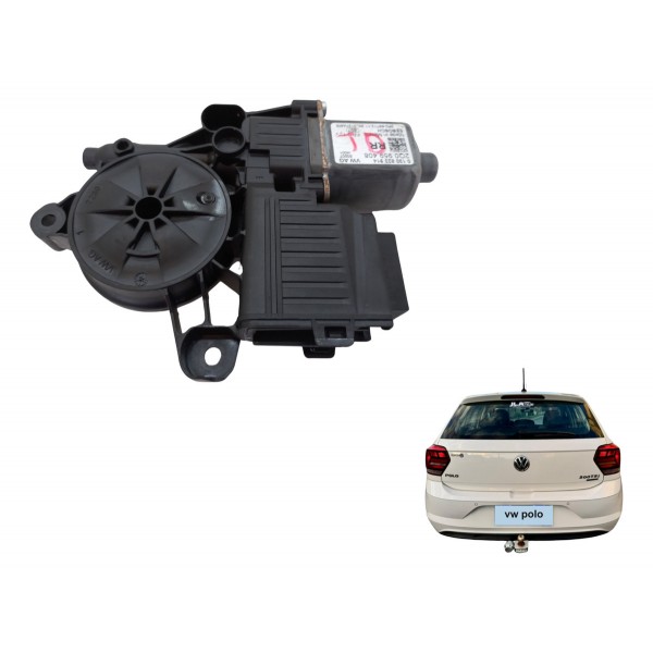 Motor Do Vidro Traseiro Direito Vw Polo Confort  2021 Usado