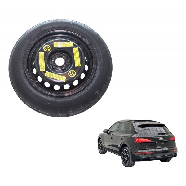 Roda Estepe 195 75 Aro 18 Audi Q5 2.0 Tsfi 2014 Usado