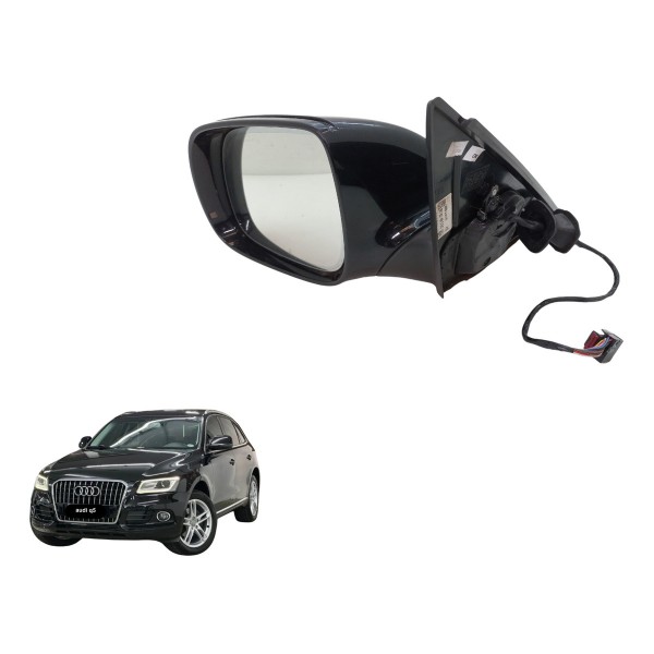 Retrovisor Esquerdo Audi Q5 2.0 Tsfi 2014 Usado