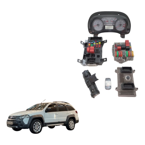 Kit Code Injeção Fiat Palio Wk Adv 1.6 2014 Usado