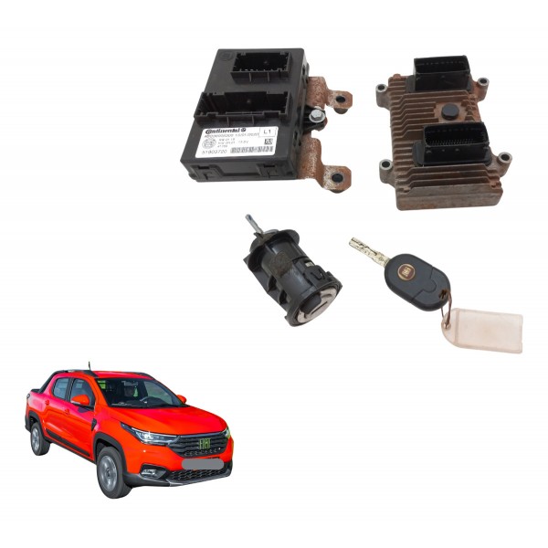 Kit Code Injeção Fiat Strada 1.4 2020 Usado