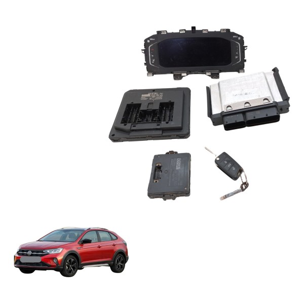 Kit Code Injeção Vw Nivus Tsi 1.0 2021 Usado