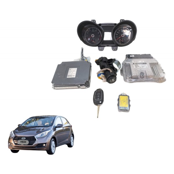 Kit Code Injeção Hyundai Hb20 1.6 Sd 2019 Usado