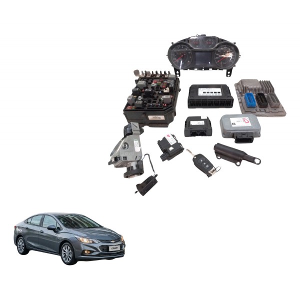 Kit Code Injeção Gm Cruze Lt 1.4 Turbo 2018 Usado