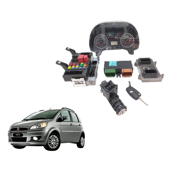 Kit Code Injeção Fiat Idea Essence 1.6 2015 Usado