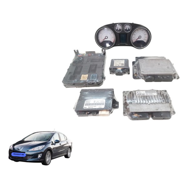 Kit Code Injeção Peugeot 408 Griffe 2.0 2012 Usado