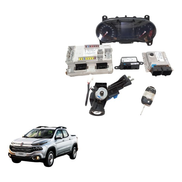 Kit Code Injeção Fiat Toro Freedom 1.8 2017 Usado