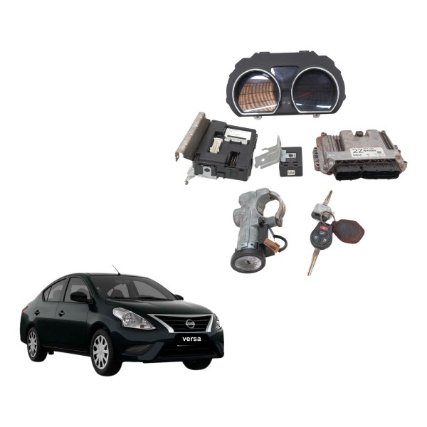 Kit Code Injeção Nissan Versa Sl 1.6 2014 Usado