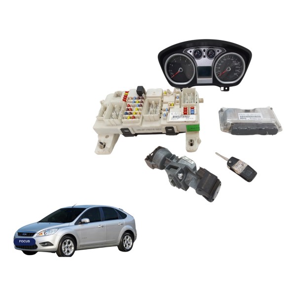 Kit Code Injeção Ford Focus Hc 2011 Usado