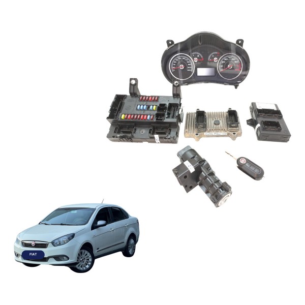 Kit Code Injeçao Fiat Grand Siena Essence 1.6 2015 Usado