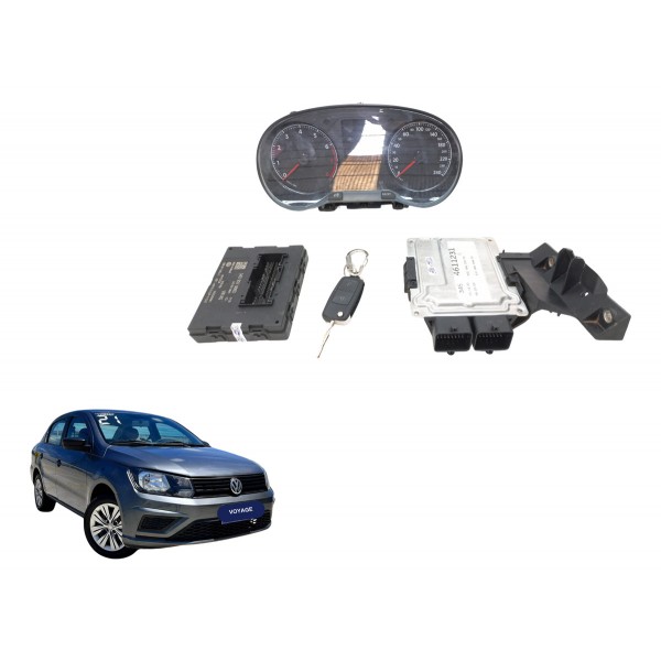 Kit Code Injeção Vw Voyage 1.6 2021 Usado