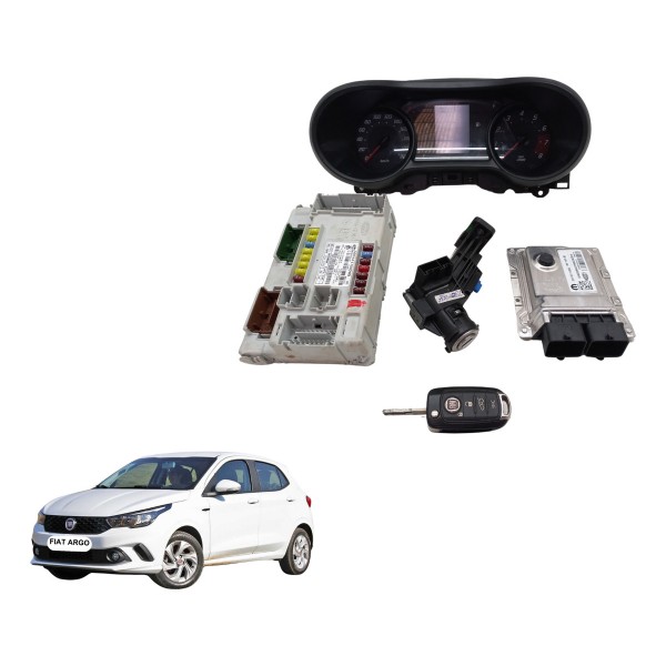 Kit Code Injeção Fiat Argo 1.3 2018 Usado