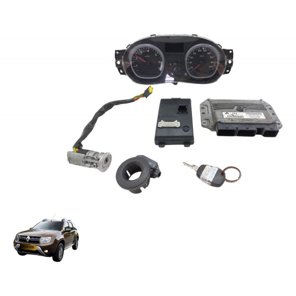 Kit Code Injeção Renault Duster Exp 1.6 2013 Usado