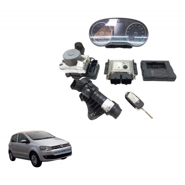 Kit Code Injeção Vw Fox 1.0 Bluem Gli 2014 Usado