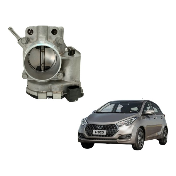 Corpo Borboleta Tbi Hyundai Hb20 1.6 Comf 2019 Usado