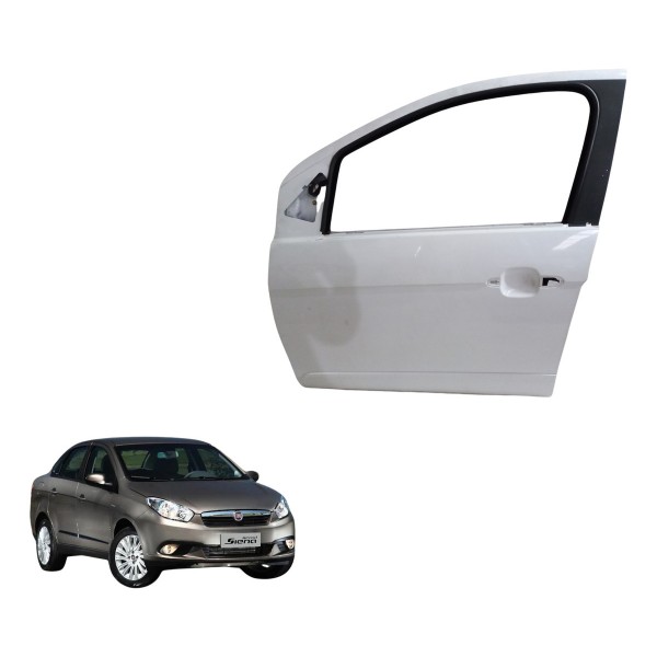 Porta Dianteira Esquerda Fiat Grand Siena Att 1.4 2013 Usado