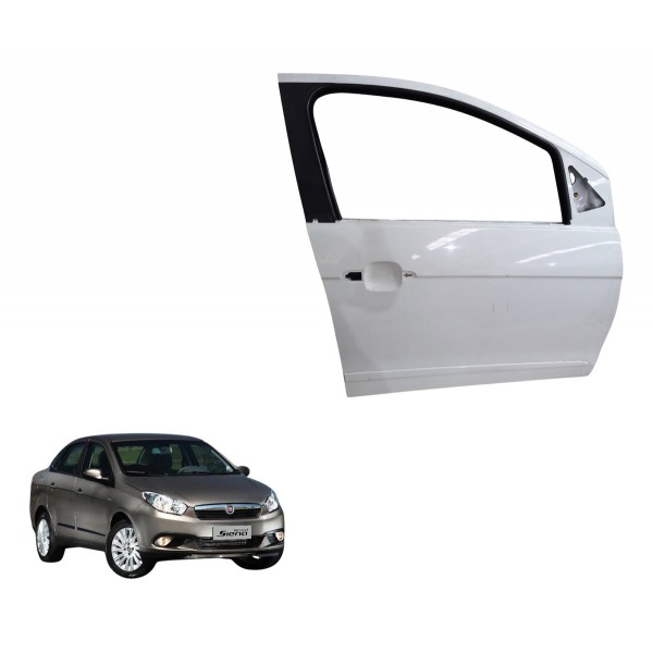 Porta Dianteira Direita Fiat Grand Siena Attr 1.4 2013 Usado