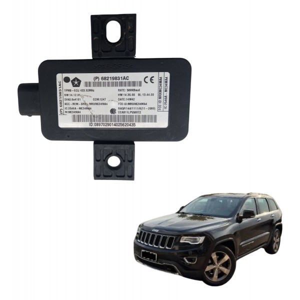 Modulo Pressao Dos Pneu Jeep Grand Cherokee 3.0 2015 Usado