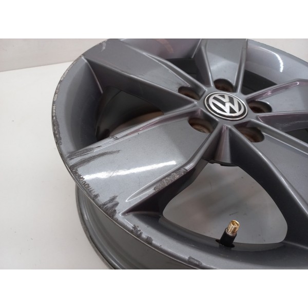 Roda De Liga Aro 15 Com Detalhes Vw Fox 2019 Usado