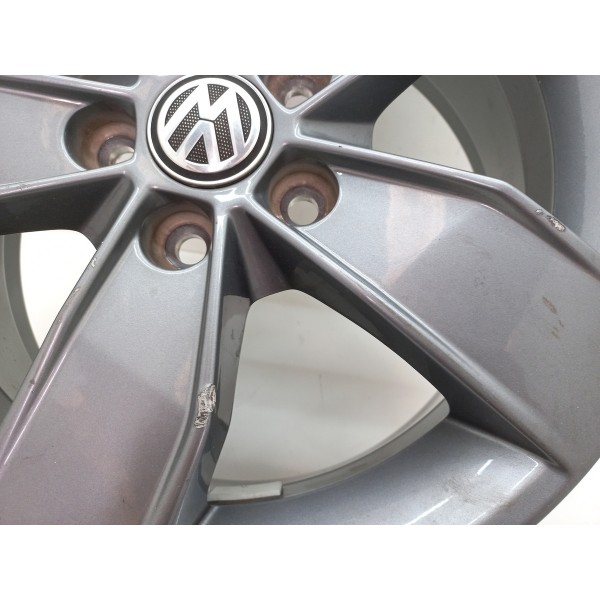 Roda De Liga Aro 15 Com Detalhes Vw Fox 2019 Usado