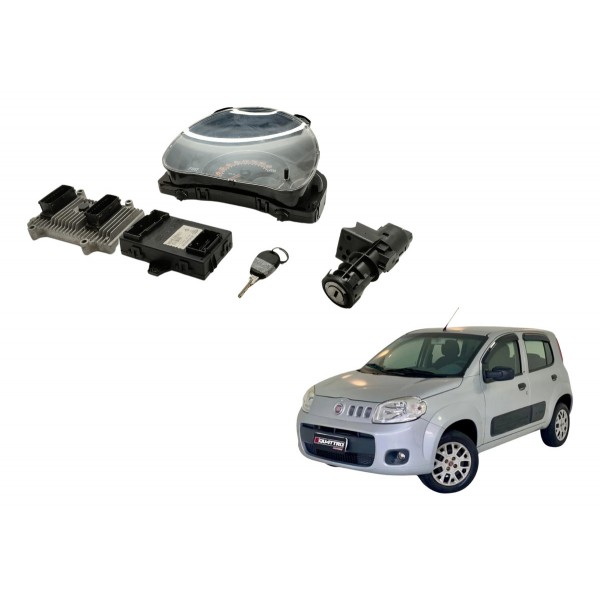 Kit Code Injeção Fiat Uno Vivace 1.0 2014 Usado