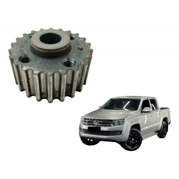 Suporte Engrenagem Virabrequim  Vw Amarok 4x4 2.0 2014 Usado