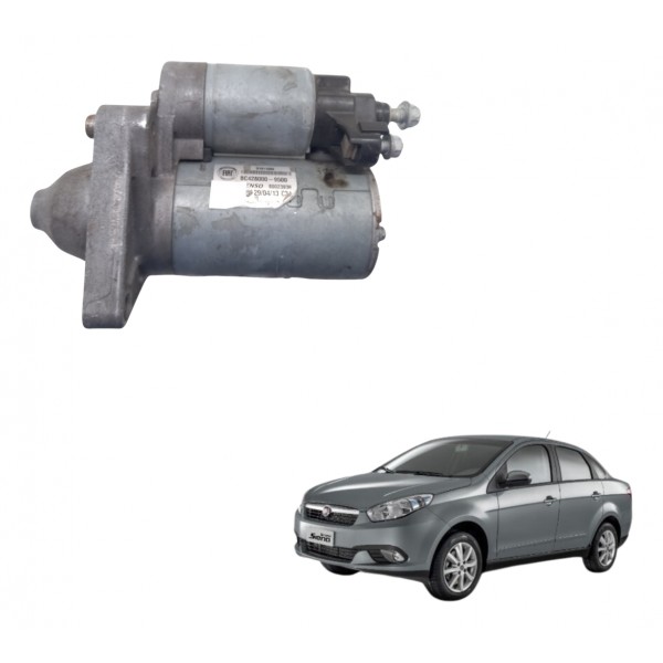 Motor De Arranque Partida Fiat Siena 1.4 2013 Usado