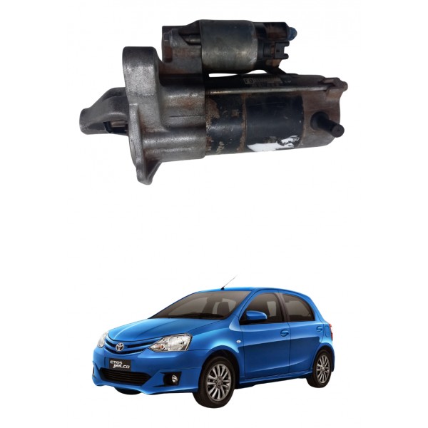 Motor De Arranque Partida Toyota Etios Hatch 1.5 2013 Usado