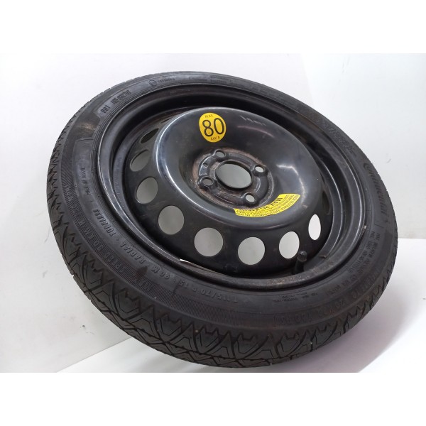 Roda Estepe Pneu 115 70 Aro 15 Gm Onix Plus 1.0 2022 Usado