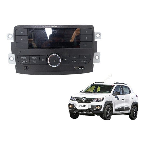 Radio Multimidia Renault Kwid Zem 2020 Usado